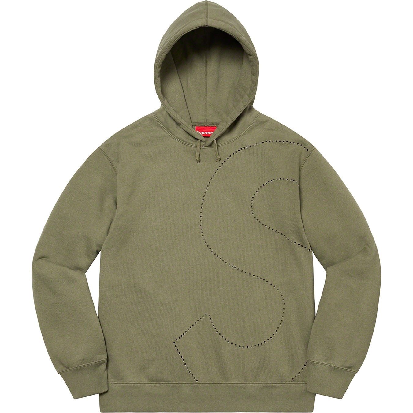 Laser Cut S Logo Hooded Sweatshirt view 10
